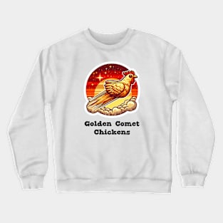 Golden Comet Chickens Crewneck Sweatshirt